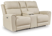 Load image into Gallery viewer, Dahlmoore Power Reclining Loveseat with Console
