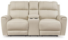 Load image into Gallery viewer, Dahlmoore Power Reclining Loveseat with Console

