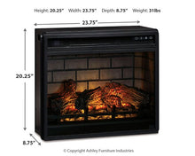 Load image into Gallery viewer, Wildenauer 76&quot; TV Stand with Electric Fireplace - 46 Furniture and Mattress Gallery
