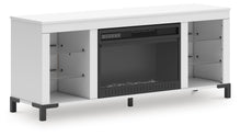 Load image into Gallery viewer, Brollevi 60" TV Stand with Electric Fireplace
