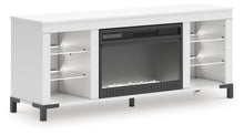 Load image into Gallery viewer, Brollevi 60" TV Stand with Electric Fireplace
