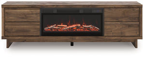 Zadilyn 72" TV Stand with Electric Fireplace - 46 Furniture and Mattress Gallery