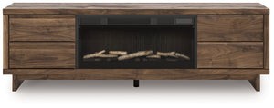 Zadilyn 72" TV Stand with Electric Fireplace - 46 Furniture and Mattress Gallery