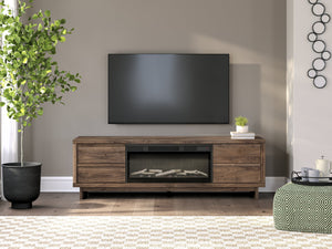 Zadilyn 72" TV Stand with Electric Fireplace - 46 Furniture and Mattress Gallery