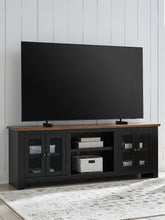 Load image into Gallery viewer, Wildenauer 76&quot; TV Stand with Electric Fireplace - 46 Furniture and Mattress Gallery
