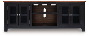 Wildenauer 76" TV Stand with Electric Fireplace - 46 Furniture and Mattress Gallery