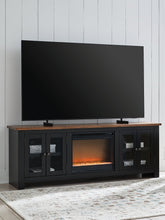 Load image into Gallery viewer, Wildenauer 76&quot; TV Stand with Electric Fireplace - 46 Furniture and Mattress Gallery
