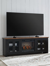 Load image into Gallery viewer, Wildenauer 76&quot; TV Stand with Electric Fireplace - 46 Furniture and Mattress Gallery
