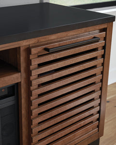 Kallari 84" TV Stand with Electric Fireplace - 46 Furniture and Mattress Gallery