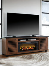 Load image into Gallery viewer, Kallari 84&quot; TV Stand with Electric Fireplace - 46 Furniture and Mattress Gallery
