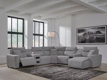 Load image into Gallery viewer, Modmax II Power Reclining Sectional with Chaise and Audio Consoles
