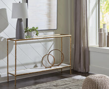 Load image into Gallery viewer, Ryandale Console Sofa Table
