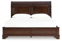 Load image into Gallery viewer, Trellington Sleigh Storage Bed
