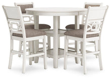 Load image into Gallery viewer, Erinberg Counter Height Dining Table and 4 Barstools (Set of 5)
