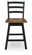 Load image into Gallery viewer, Wildenauer Counter Height Swivel Barstool
