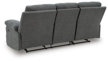 Load image into Gallery viewer, Side-Swipe Reclining Sofa with Drop Down Table

