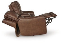 Load image into Gallery viewer, DeepWakes Power Reclining Loveseat with Console
