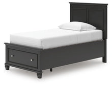 Load image into Gallery viewer, Lanolee Panel Storage Bed
