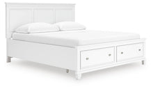 Load image into Gallery viewer, Fortman Panel Storage Bed
