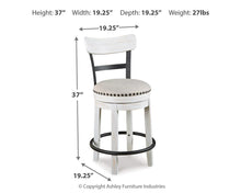 Load image into Gallery viewer, Valebeck Counter Height Bar Stool
