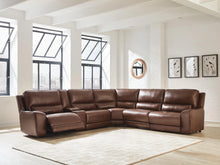 Load image into Gallery viewer, DeepWakes Reclining Sectional with Storage Console

