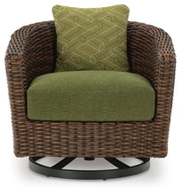 Load image into Gallery viewer, Horizon Hall Outdoor Swivel Lounge Chair with Cushion
