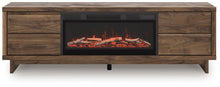 Load image into Gallery viewer, Zadilyn 72" TV Stand with Electric Fireplace
