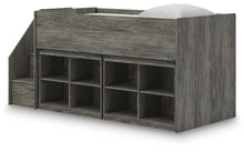Load image into Gallery viewer, Frandern Loft Bed with Bookcase Storage
