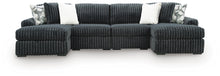 Load image into Gallery viewer, Midnight-Madness Sectional with Chaise

