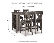 Load image into Gallery viewer, Caitbrook Counter Height Dining Package
