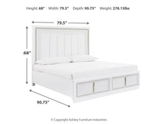 Load image into Gallery viewer, Chalanna Upholstered Storage Bed
