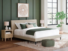 Load image into Gallery viewer, Cielden Upholstered Bed with Roll Slats
