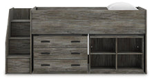 Load image into Gallery viewer, Frandern Loft Bed with Bookcase and Drawer Storage
