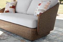 Load image into Gallery viewer, Double Point Outdoor Loveseat/2 Swivel Chairs (Set of 3)
