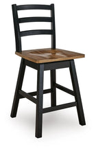 Load image into Gallery viewer, Wildenauer Counter Height Swivel Barstool
