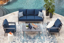 Load image into Gallery viewer, Gali Outdoor Sofa/Chairs/Table Set (Set of 4)
