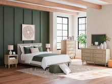 Load image into Gallery viewer, Cielden Upholstered Bed with Roll Slats
