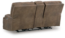Load image into Gallery viewer, Beckley Place Power Reclining Loveseat with Console
