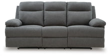 Load image into Gallery viewer, Side-Swipe Reclining Sofa with Drop Down Table

