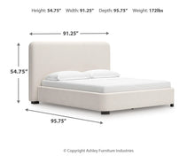 Load image into Gallery viewer, Brintstreet Upholstered Bed
