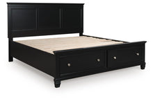 Load image into Gallery viewer, Lanolee Panel Storage Bed
