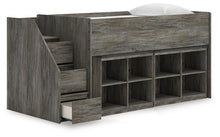 Load image into Gallery viewer, Frandern Loft Bed with Bookcase Storage

